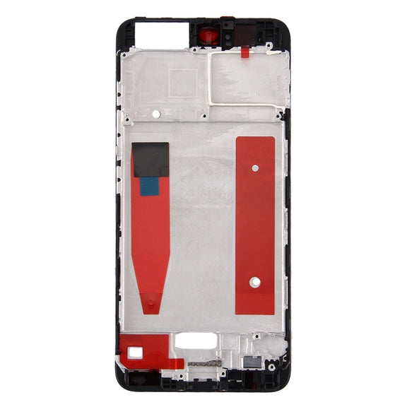 For Huawei P10 Front Housing LCD Frame Bezel Plate(Black)