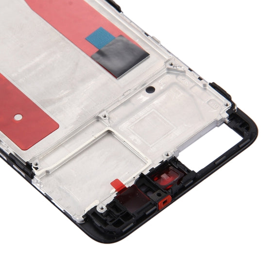 For Huawei P10 Front Housing LCD Frame Bezel Plate(Black)