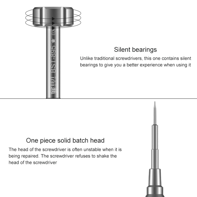 BEST BST-895 6 in 1  Mobile Phone Screwdriver For Mobile Phone Dismantling Screwdriver - Screwdriver by BEST | Online Shopping South Africa | PMC TechLife | Buy Now Pay Later Mobicred