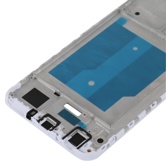 Front Housing LCD Frame Bezel for Huawei Enjoy 8(White)