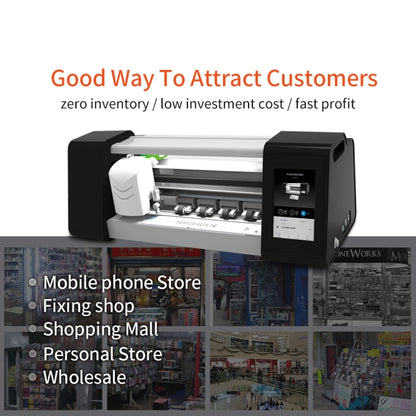 Intelligent Touch LCD Screen Flexible TPU Hydraulic Film Protector Cutter Machine - free shipping - PMC Jewellery - Order now!