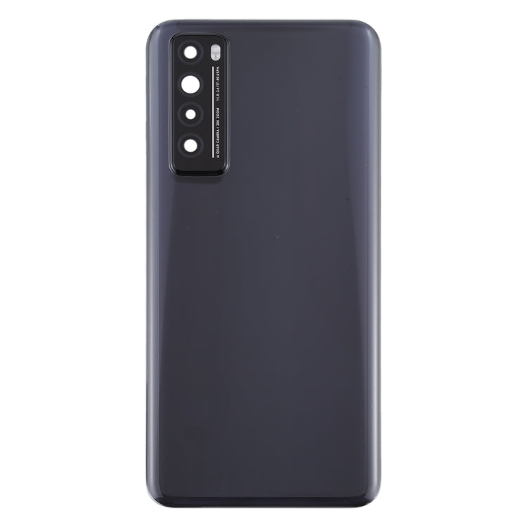 Original Battery Back Cover With Camera Lens Cover for Huawei Nova 7 5G(Black) - Back Cover by PMC TechLife | Online Shopping South Africa | PMC TechLife | Buy Now Pay Later Mobicred