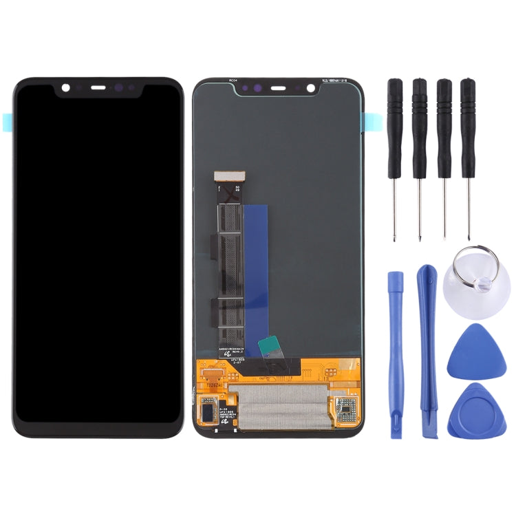 OEM OLED LCD Screen and Digitizer Full Assembly for Xiaomi Mi 8(Black) - free shipping - PMC TechLife - Order now!