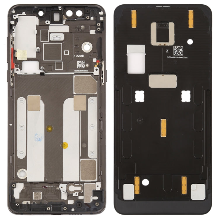 For Xiaomi Mi Mix 3 Middle Frame Bezel Plate with Side Keys(Black) - Frame Bezel Plate by PMC TechLife | Online Shopping South Africa | PMC TechLife