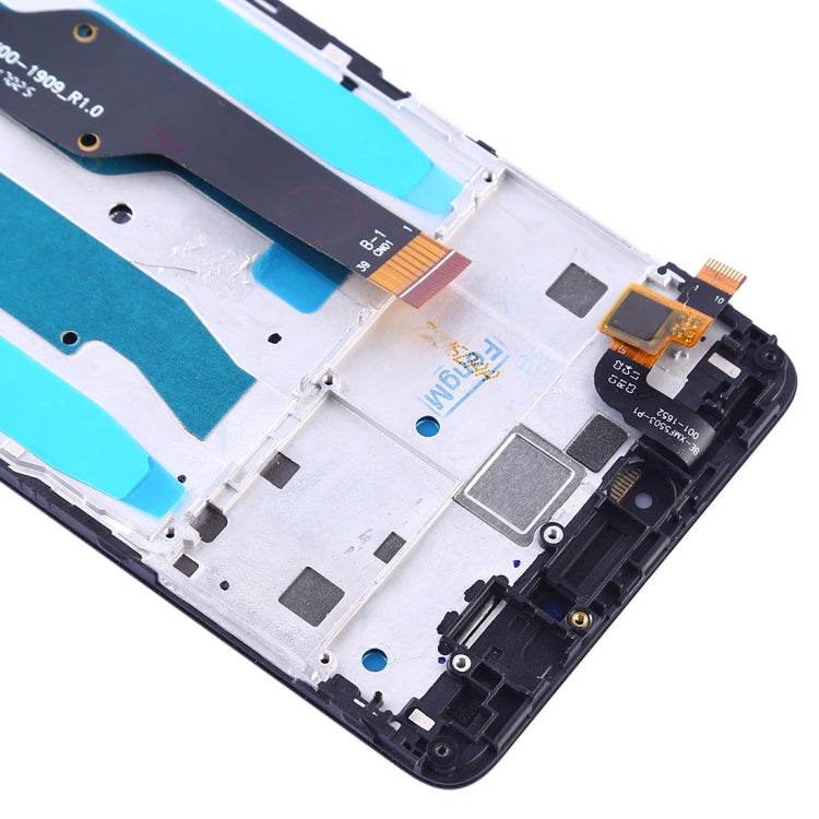 TFT LCD Screen for Xiaomi Redmi Note 4X Digitizer Full Assembly with Frame(Black)