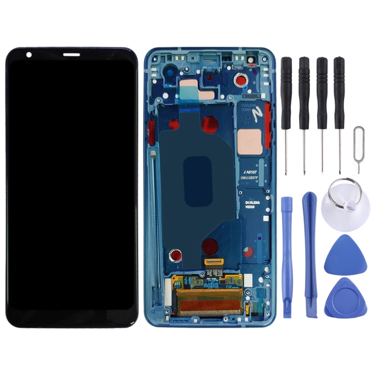 TFT LCD Screen for LG Stylo 4 / Q Stylo 4 / Q710 / Q710MS / Q710CS Digitizer Full Assembly with Frame(Blue) - free shipping - PMC TechLife - Order now!