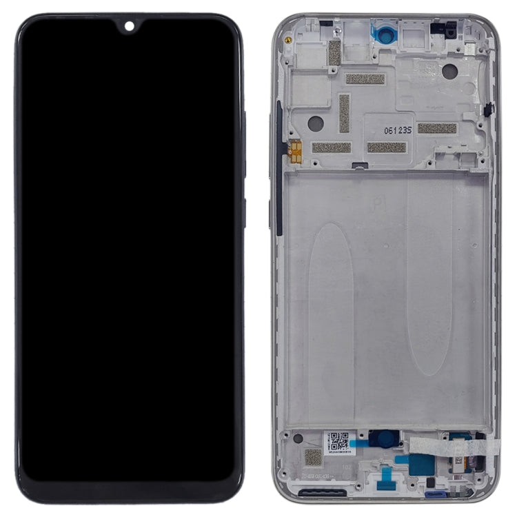 TFT LCD Screen for Xiaomi Mi CC9e / Mi A3 Digitizer Full Assembly with Frame(Silver) - free shipping - PMC TechLife - Order now!