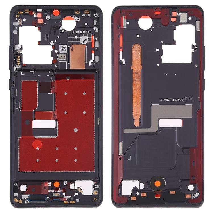 Front Housing LCD Frame Bezel Plate with Side Keys for Huawei P30 Pro(Black) - Full Housing Cover by PMC TechLife | Online Shopping South Africa | PMC TechLife