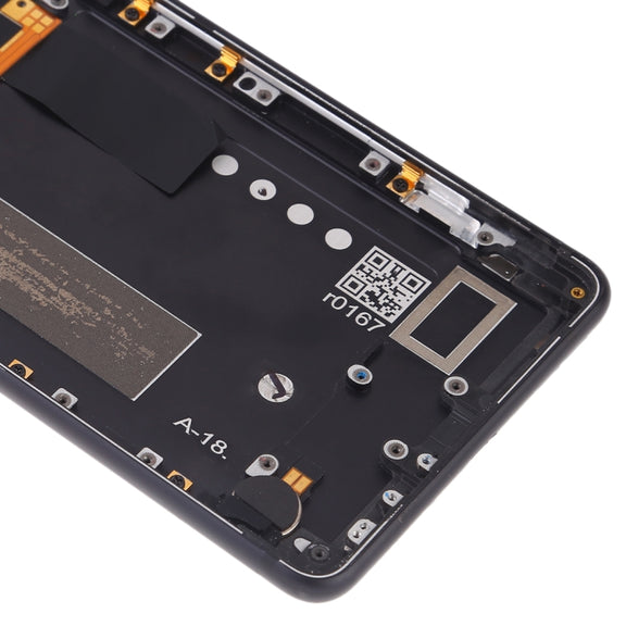 Battery Back Cover with Camera Lens & Side Keys for Nokia 5(Black)