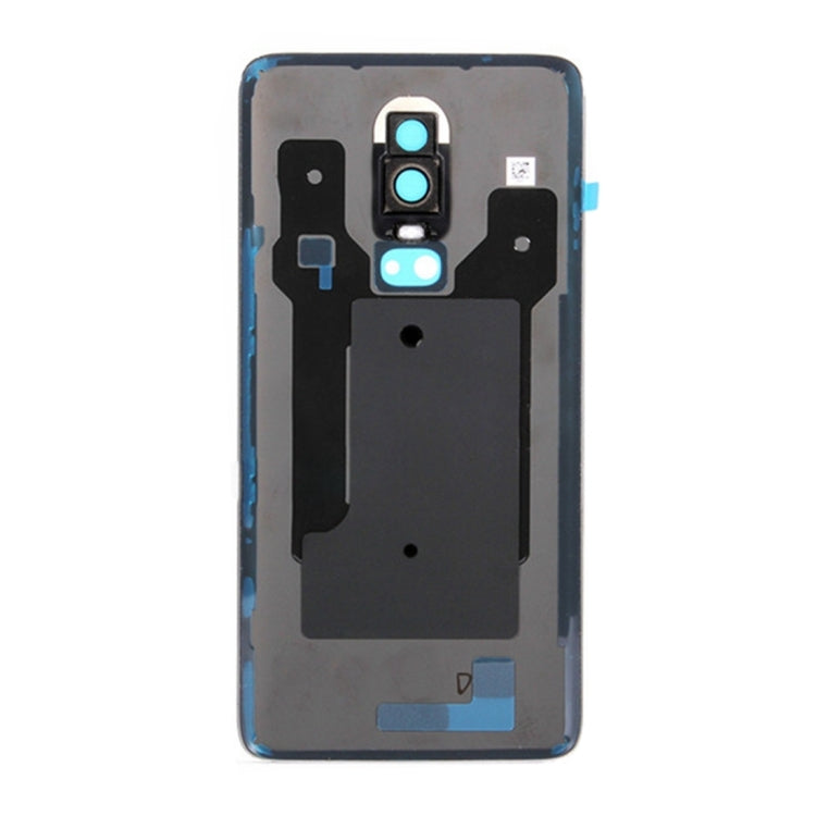 For OnePlus 6 Back Cover (Midnight Black)