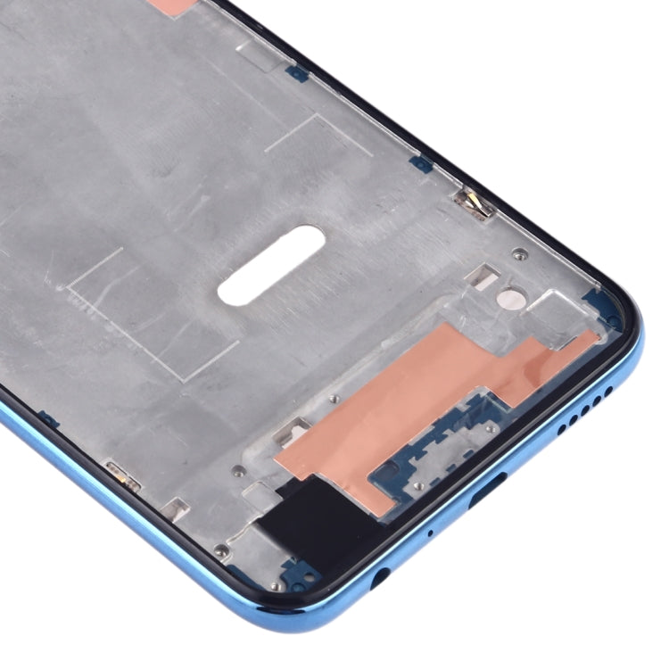Front Housing LCD Frame Bezel Plate with Side Keys for Huawei Y9 (2019)(Blue) - Full Housing Cover by PMC TechLife | Online Shopping South Africa | PMC TechLife