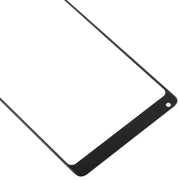 Front Screen Outer Glass Lens for Xiaomi Mi Mix2(Black)
