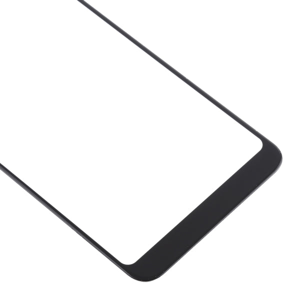 Front Screen Outer Glass Lens for Xiaomi Redmi Note 5 / Note 5 Pro(Black)