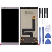 Original LCD Screen for Sony Xperia XZ2 with Digitizer Full Assembly(Purple)