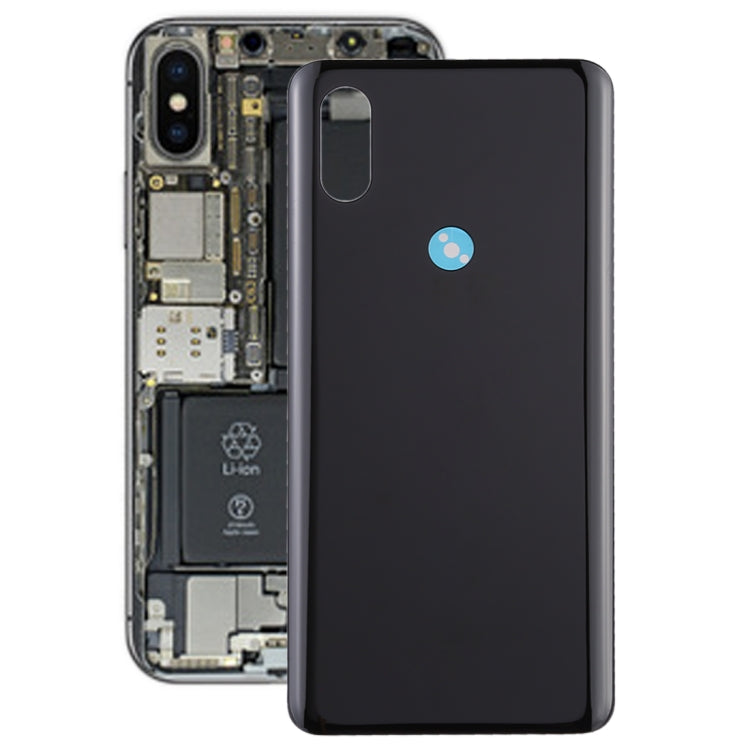 Battery Back Cover for Xiaomi Mi Mix 3(Black) - Back Cover by PMC TechLife | Online Shopping South Africa | PMC TechLife