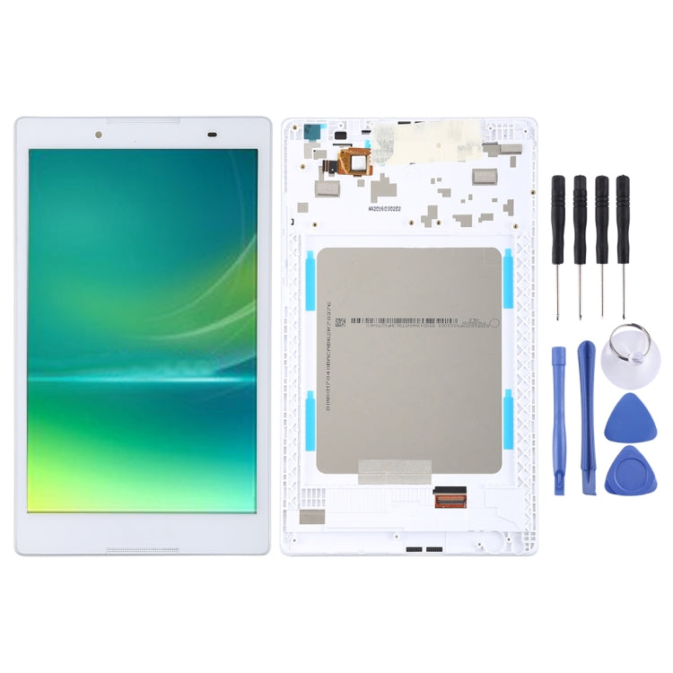 OEM LCD Screen for Lenovo Tab 2 A8-50 A8-50F A8-50LC Digitizer Full Assembly with Frame (White) - free shipping - PMC TechLife - Order now!