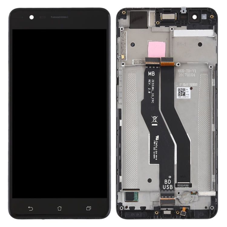 OEM LCD Screen for Asus Zenfone 3 Zoom ZE553KL Digitizer Full Assembly with Frame���Black) - free shipping - PMC TechLife - Order now!