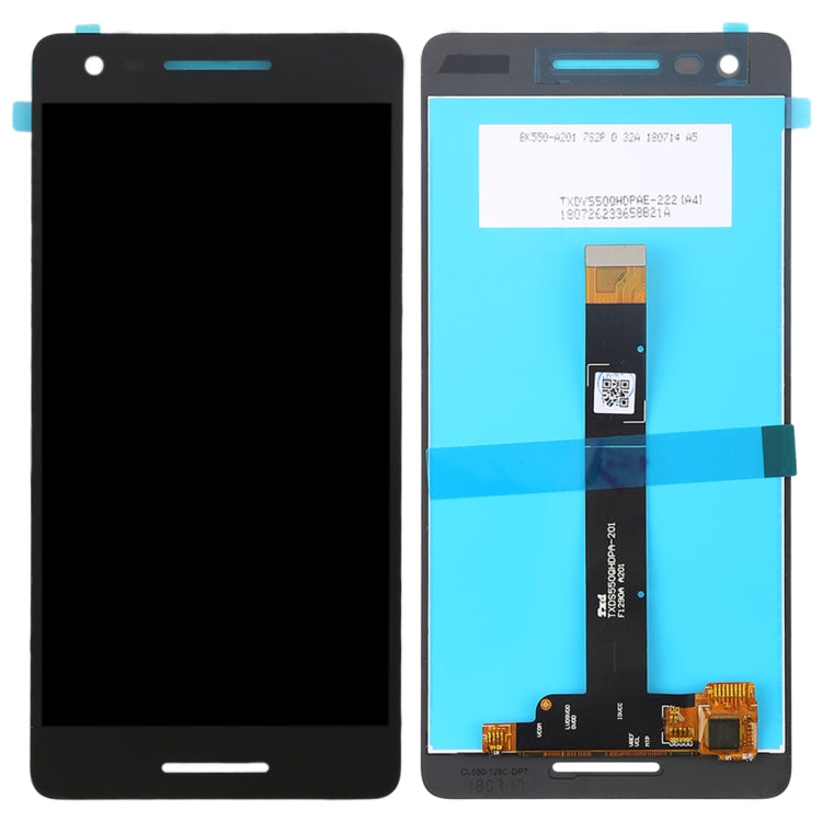 TFT LCD Screen for Nokia 2.1 TA-1080 TA-1084 A-1086 TA-1092 TA-1093 with Digitizer Full Assembly (Black) - free shipping - PMC TechLife - Order now!
