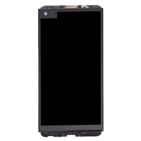 LCD Screen and Digitizer Full Assembly with Frame for LG V20 VH990, H918, H910, LS997, US996, VS995, F800L, F800S, F800K, H915, H910PR(Black)