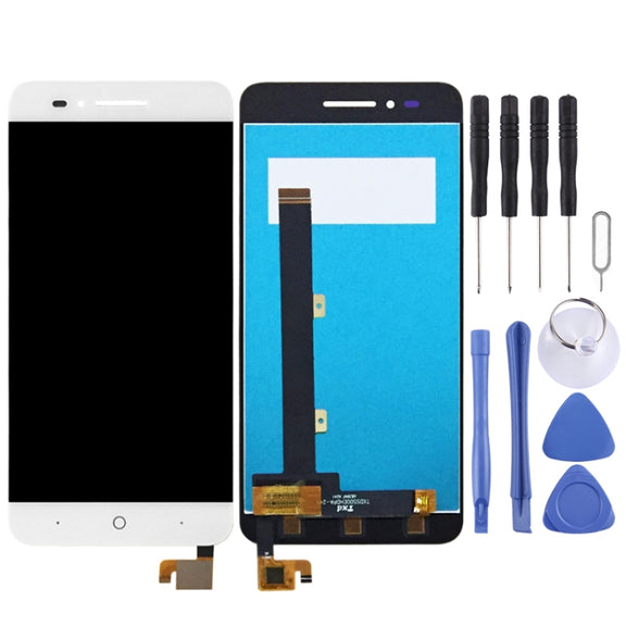 OEM LCD Screen for ZTE Blade A610 A610C with Digitizer Full Assembly (White)