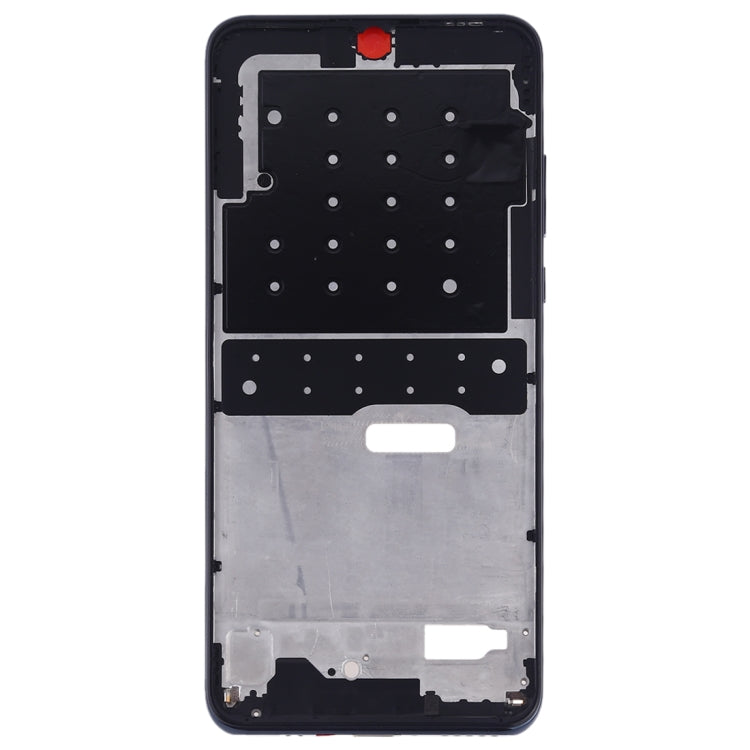 Middle Frame Bezel Plate with Side Keys for Huawei P30 Lite (24MP)(Black) - Full Housing Cover by PMC TechLife | Online Shopping South Africa | PMC TechLife