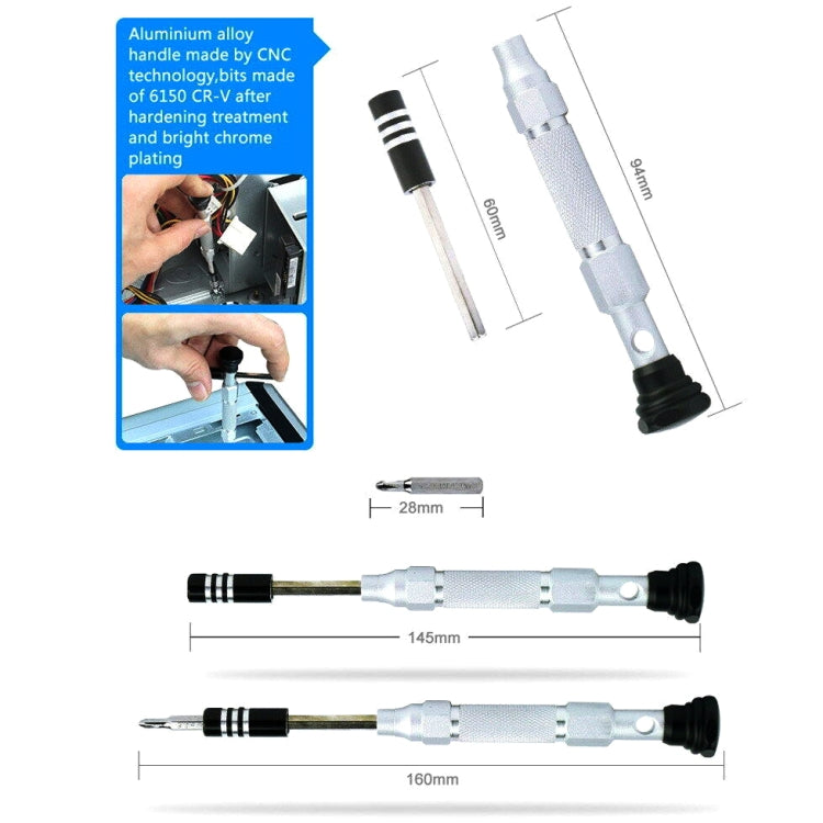 JAKEMY JM-8151 38 in 1 Screwdriver Tools Set Precision Screwdriver Set Repair Tool Hand Tools - Screwdriver Set by JAKEMY | Online Shopping South Africa | PMC TechLife