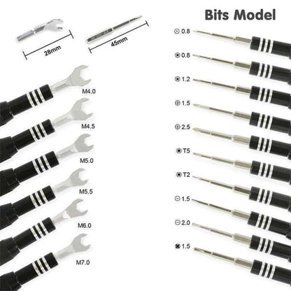JAKEMY JM-8158 34 in 1 Multipurpose Screwdriver Set Hardware Repair Tool - free shipping - PMC Jewellery - Order now!
