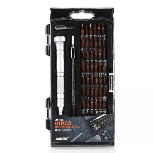 JAKEMY JM-8166 61 in 1 Screwdriver kits Repair Hand Tools Kit - free shipping - PMC Jewellery - Order now!