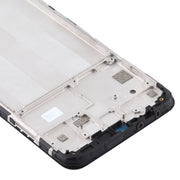 Front Housing LCD Frame Bezel Plate for Xiaomi Redmi 9A / Redmi 10A(Black)
