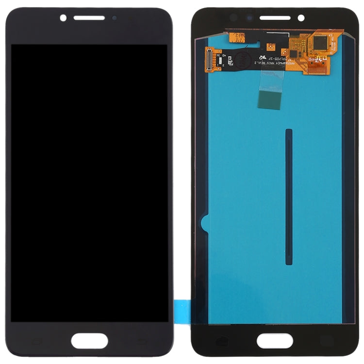 OLED LCD Screen for Galaxy C7 Pro / C7010 with Digitizer Full Assembly (Black)
