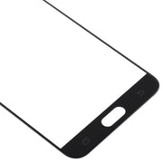 For Samsung Galaxy C8 / C7100, C7(2017) / J7+, C710F/DS 10pcs Front Screen Outer Glass Lens (Black)