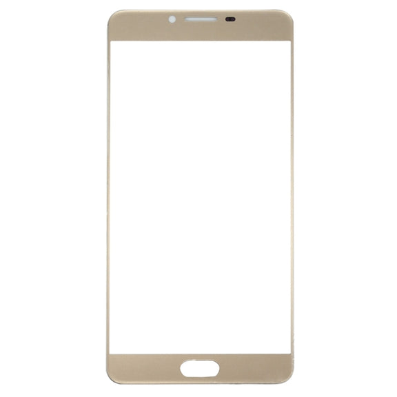 For Samsung Galaxy C9 Pro / C900 10pcs Front Screen Outer Glass Lens (Gold)