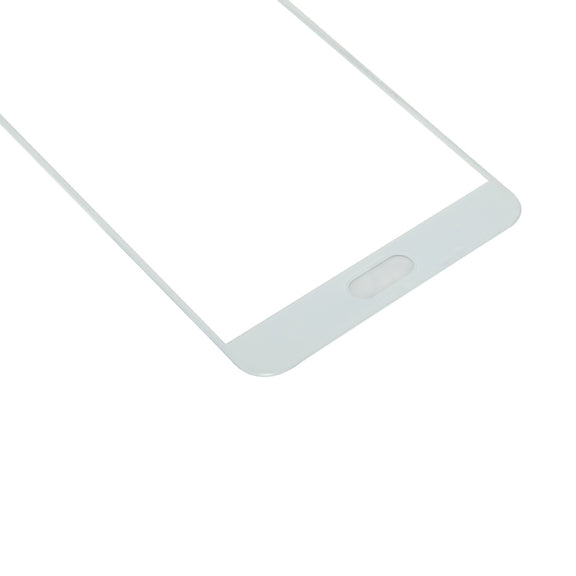 For Samsung Galaxy C7 Pro / C701 10pcs Front Screen Outer Glass Lens (White)