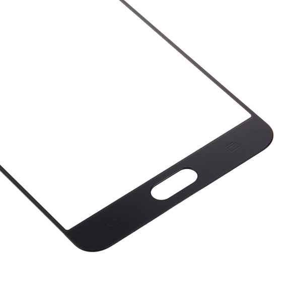 For Samsung Galaxy C5 10pcs Front Screen Outer Glass Lens (Black)