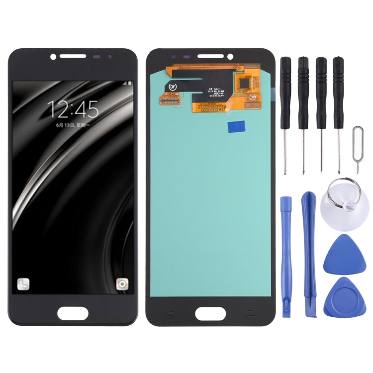 OLED LCD Screen for Samsung Galaxy C5 SM-C5000 With Digitizer Full Assembly (Black) - free shipping - PMC TechLife - Order now!