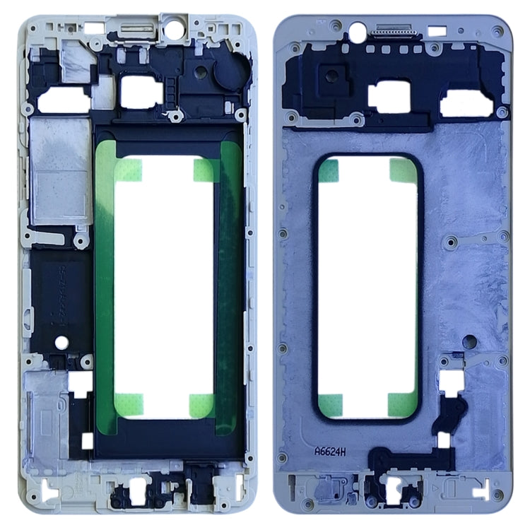 For Galaxy C5 Front Housing LCD Frame Bezel Plate (Gold) - Frame Bezel Plate by PMC TechLife | Online Shopping South Africa | PMC TechLife