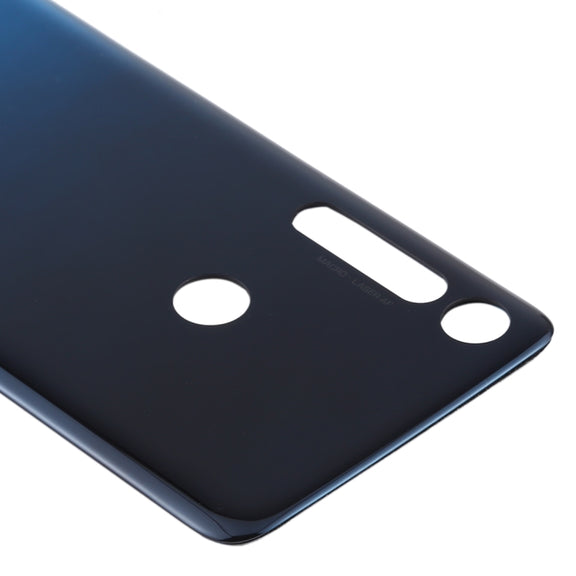 Battery Back Cover for Motorola Moto One Macro (Blue)