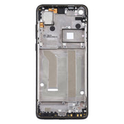 Front Housing LCD Frame Bezel Plate for Motorola Moto One Vision(Black)