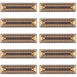 For Huawei Y7p 10PCS Motherboard LCD Display FPC Connector - FPC Connector by PMC TechLife | Online Shopping South Africa | PMC TechLife