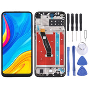 OEM LCD Screen for Huawei P40 Lite E Digitizer Full Assembly with Frame(Black)