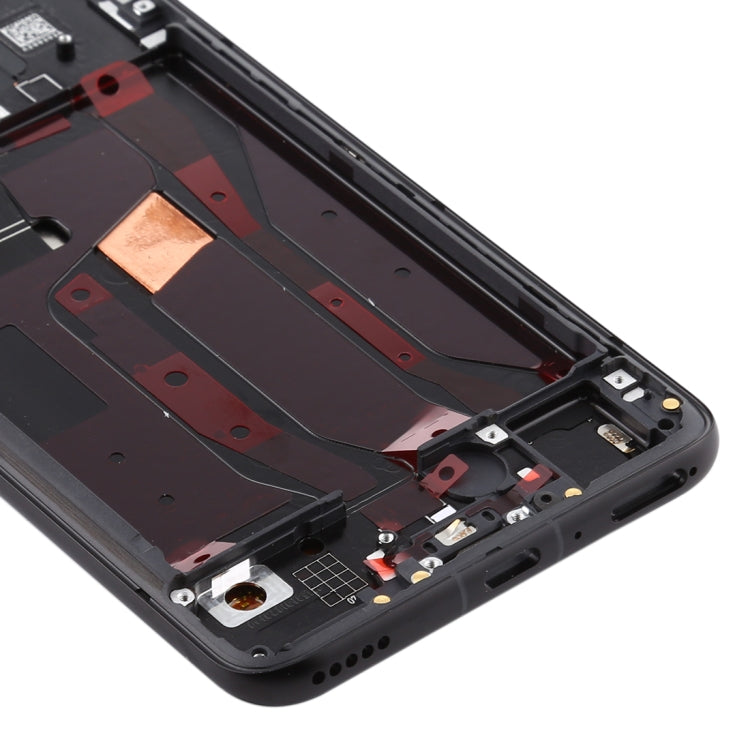 OEM LCD Screen for Huawei Nova 6 5G Digitizer Full Assembly with Frame(Black)