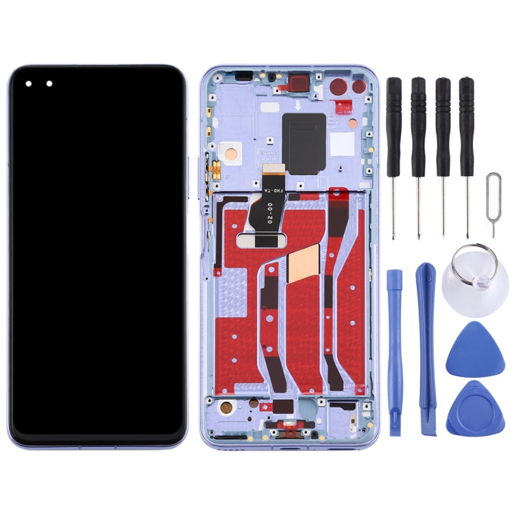 OEM LCD Screen for Huawei Nova 6 5G Digitizer Full Assembly with Frame(Purple) - free shipping - PMC TechLife - Order now!