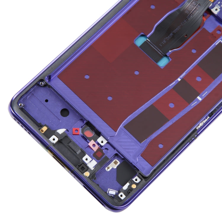 LCD Screen and Digitizer Full Assembly with Frame for Huawei Nova 7 Pro 5G(Blue)