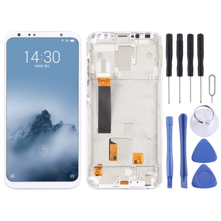 TFT LCD Screen for Meizu 16 Plus Digitizer Full Assembly with Frame, Not Supporting Fingerprint Identification - free shipping - PMC TechLife - Order now!