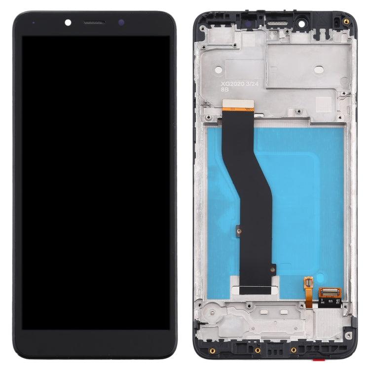 LCD Screen for LG K20 (2019)LM-X120EMW LMX120EMW LM-X120 Digitizer Full Assembly With Frame (Black) - free shipping - PMC TechLife - Order now!