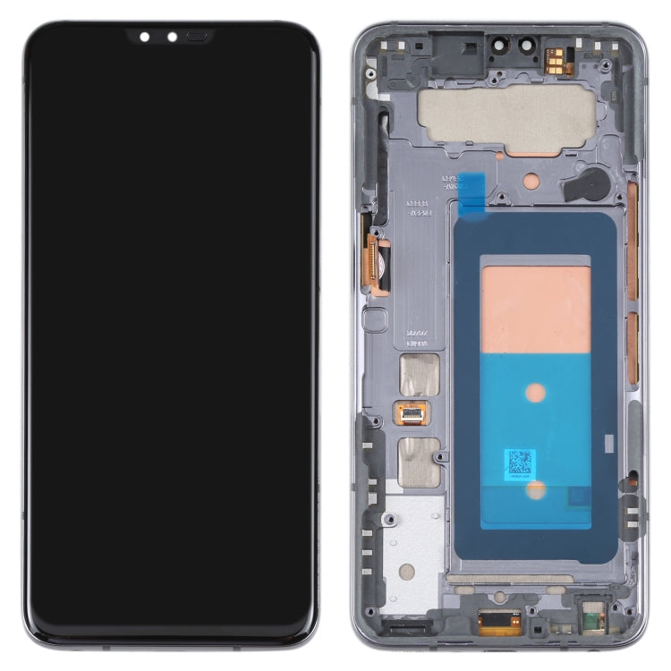 LCD Screen and Digitizer Full Assembly With Frame for LG V50 ThinQ 5G LM-V500 LM-V500N LM-V500EM LM-V500XM LM-V450PM LM-V450(Black) - free shipping - PMC TechLife - Order now!