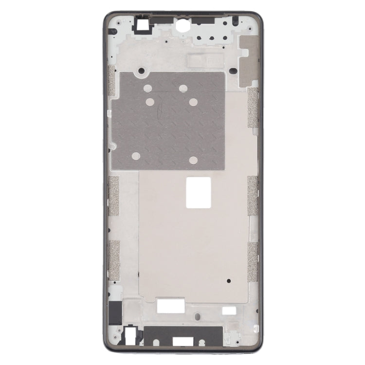 Middle Frame Bezel Plate for LG Stylo 6 LMQ730TM LM-Q730TM(Black)