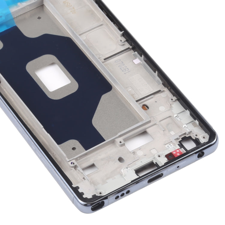 Middle Frame Bezel Plate for LG Stylo 6 LMQ730TM LM-Q730TM(Black)