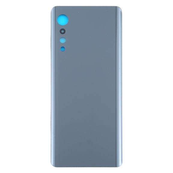 Battery Back Cover for LG Velvet LMG910EMW LM-G910EMW / Velvet 5G LM-G900N LM-G900EM(Black)