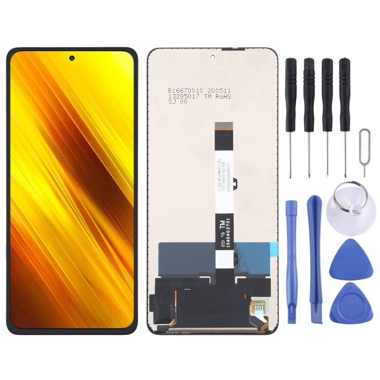 Original LCD Screen and Digitizer Full Assembly for Xiaomi Poco X3 / Poco X3 NFC / Poco X3 Pro M2102J20SG, M2102J20SI, MZB07Z0IN / MZB07Z1IN / MZB07Z2IN / MZB07Z3IN / MZB07Z4IN / MZB9965IN / M2007JCG / M2007J20CT - free shipping - PMC TechLife - Order now!
